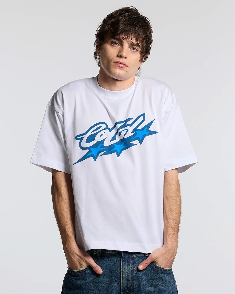 ALL STARS TEE WHITE sold by Cold Culture product image thumbnail 2