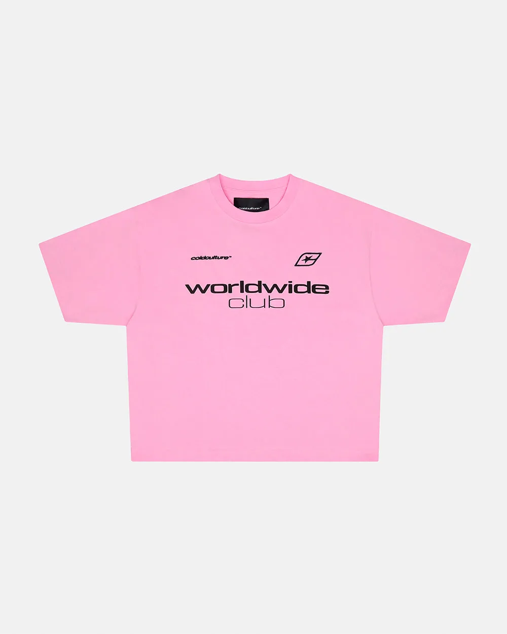 MR WORLDWIDE TEE PINK sold by Cold Culture