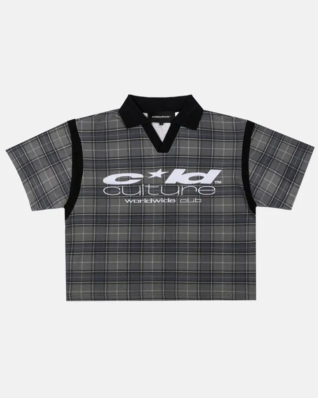 RAW CITY POLO TARTAN made by Cold Culture