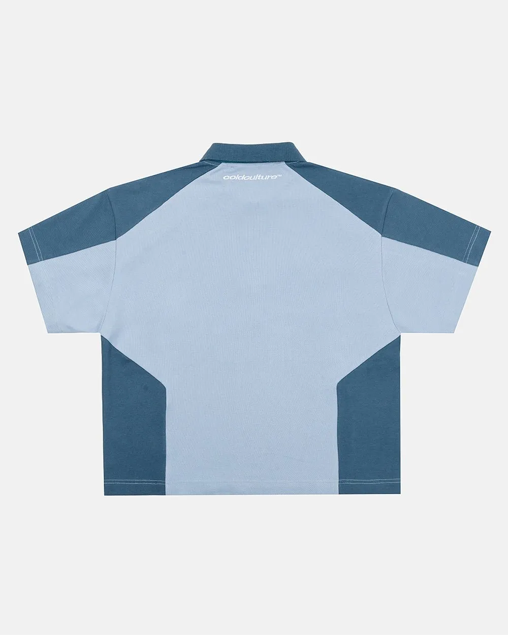 BIKER POLO LIGHT BLUE sold by Cold Culture product image thumbnail 3