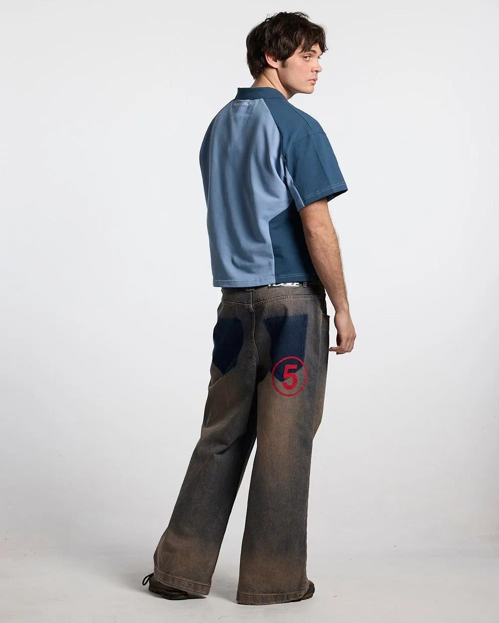 BIKER POLO LIGHT BLUE sold by Cold Culture product image thumbnail 4