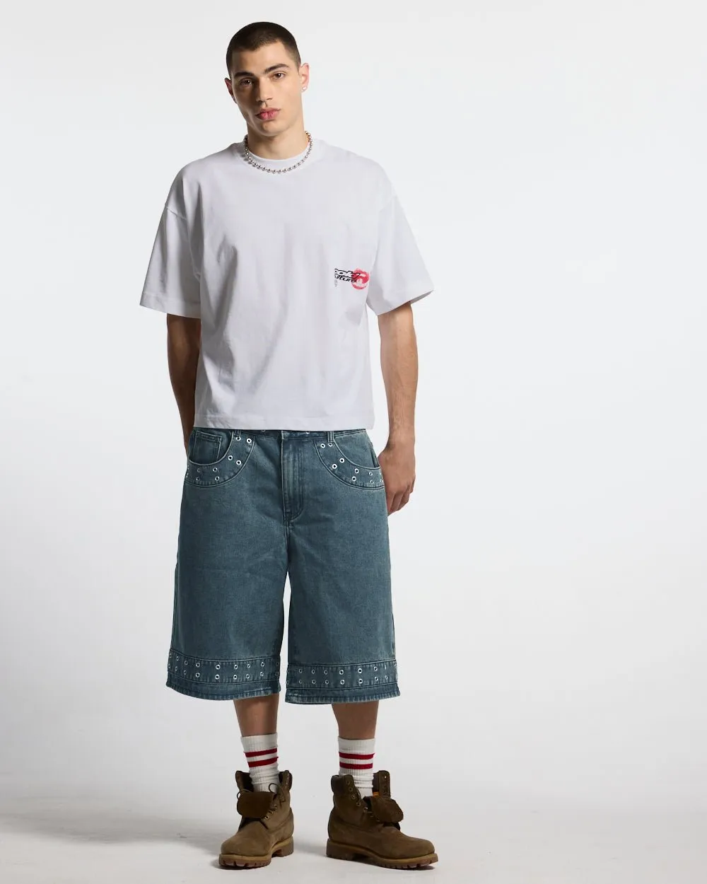 LIP COMBO TEE WHITE sold by Cold Culture product image thumbnail 4