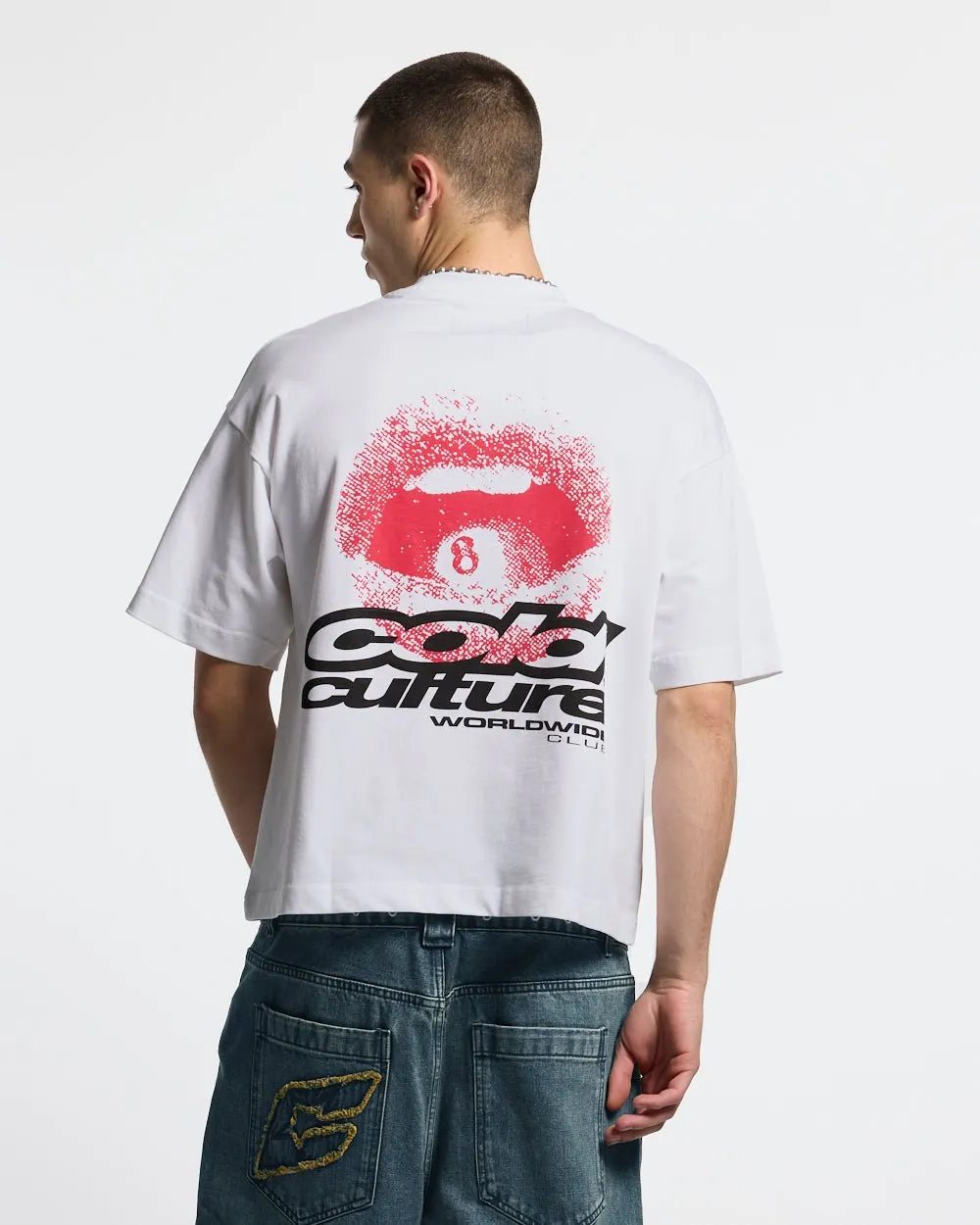 LIP COMBO TEE WHITE sold by Cold Culture product image thumbnail 2