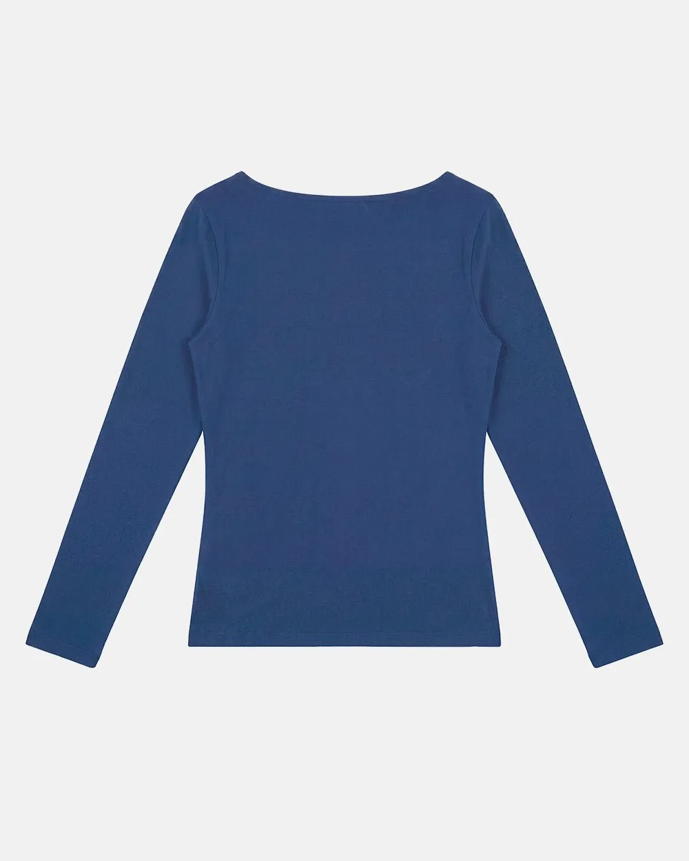 ROUGH LONGSLEEVE TEE BLUE sold by Cold Culture product image thumbnail 3