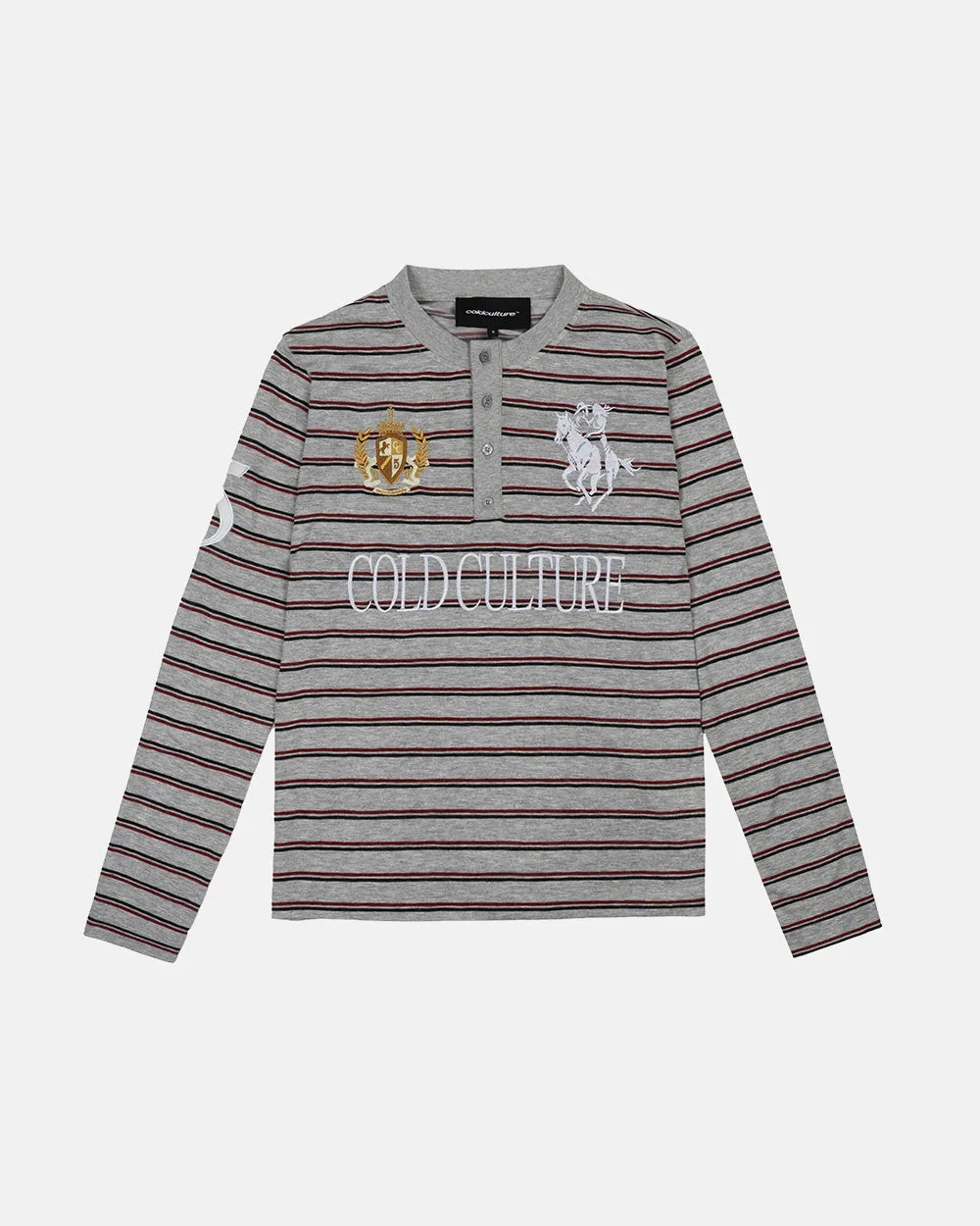 RIDING CLUB LONGSLEEVE GREY sold by Cold Culture product image thumbnail 3