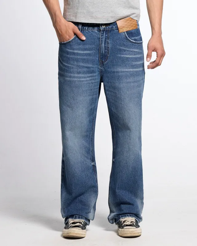 REVERSED V1 REGULAR PANTS MEDIUM DENIM made by Cold Culture