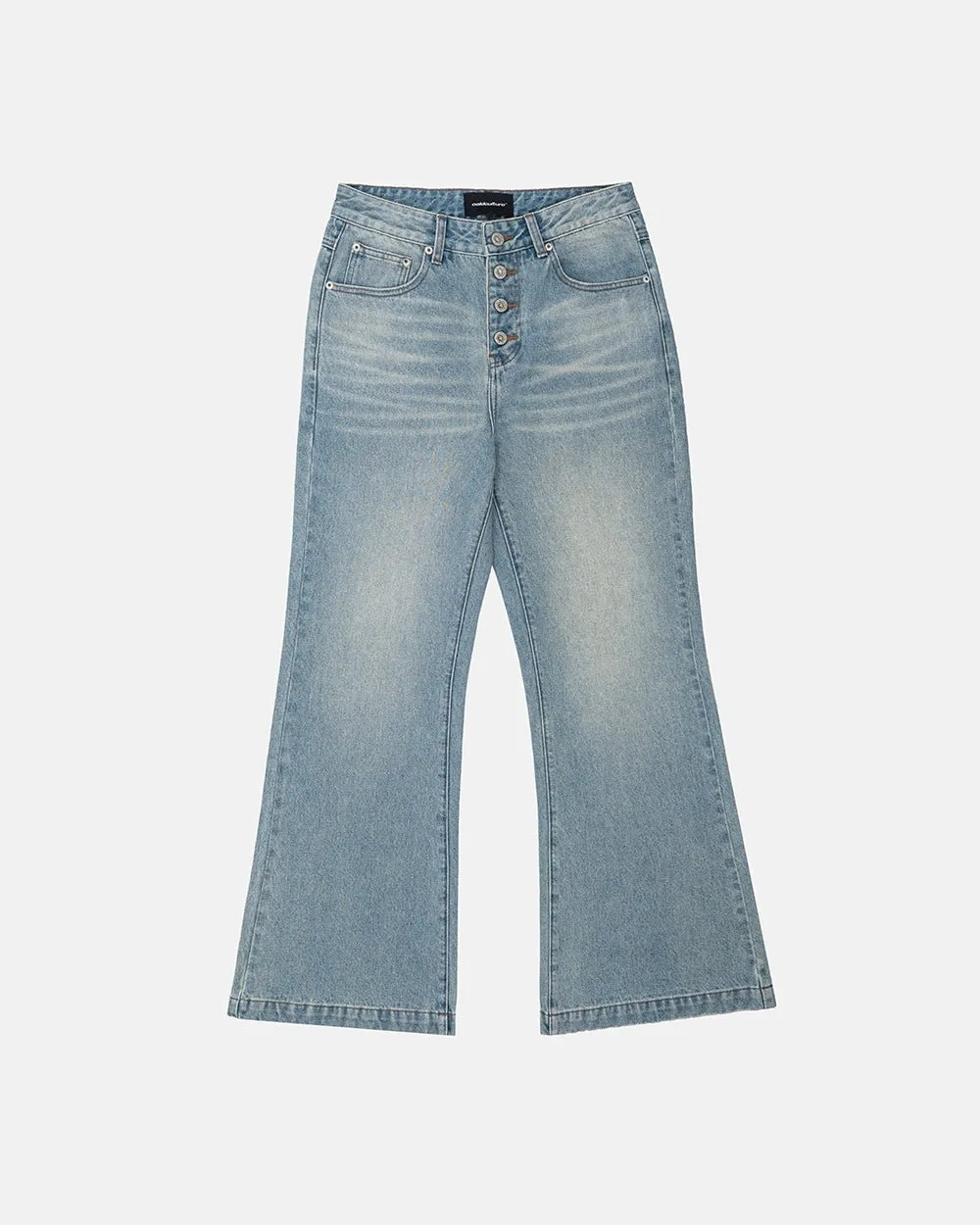 BLURRED V5 BOOTCUT PANTS LIGHT DENIM sold by Cold Culture product image thumbnail 2
