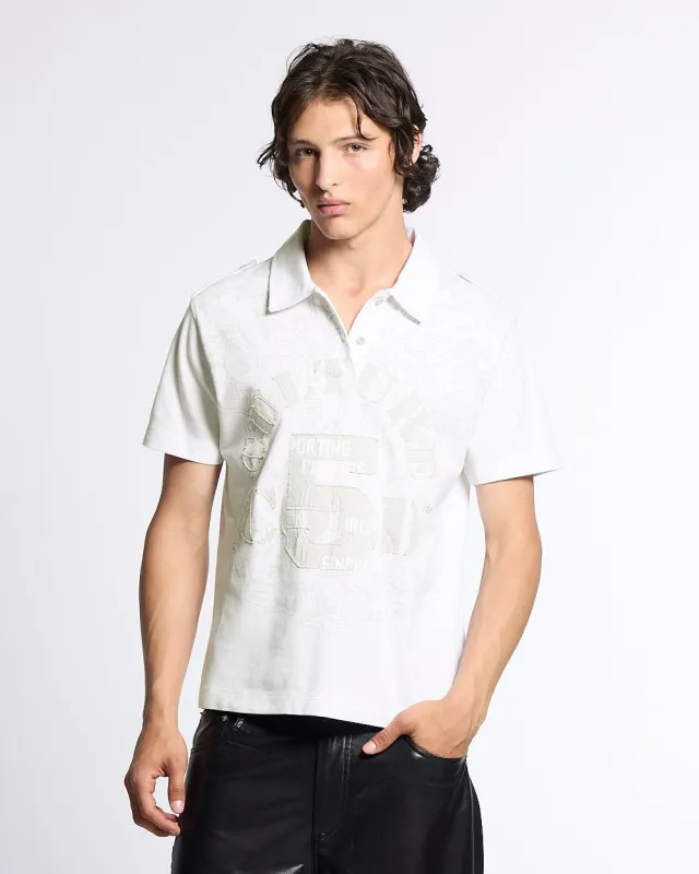 LOOPING POLO WHITE made by Cold Culture