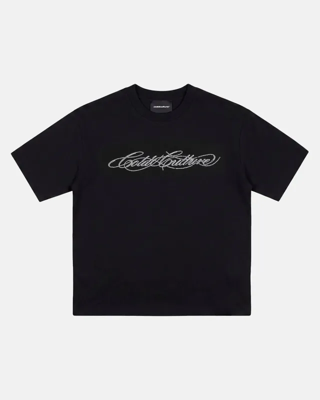 BLING TEE BLACK made by Cold Culture