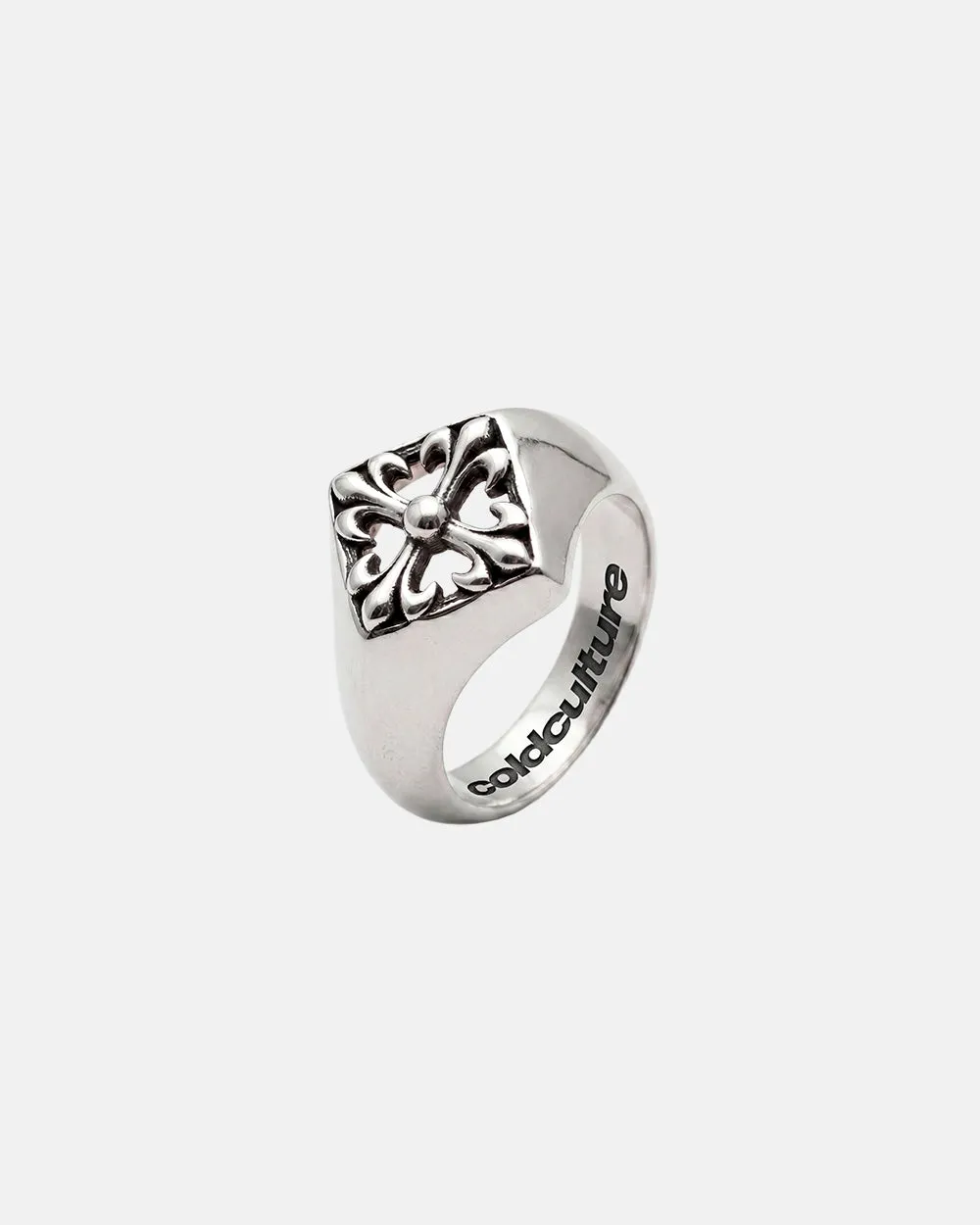 ICON RING SILVER sold by Cold Culture