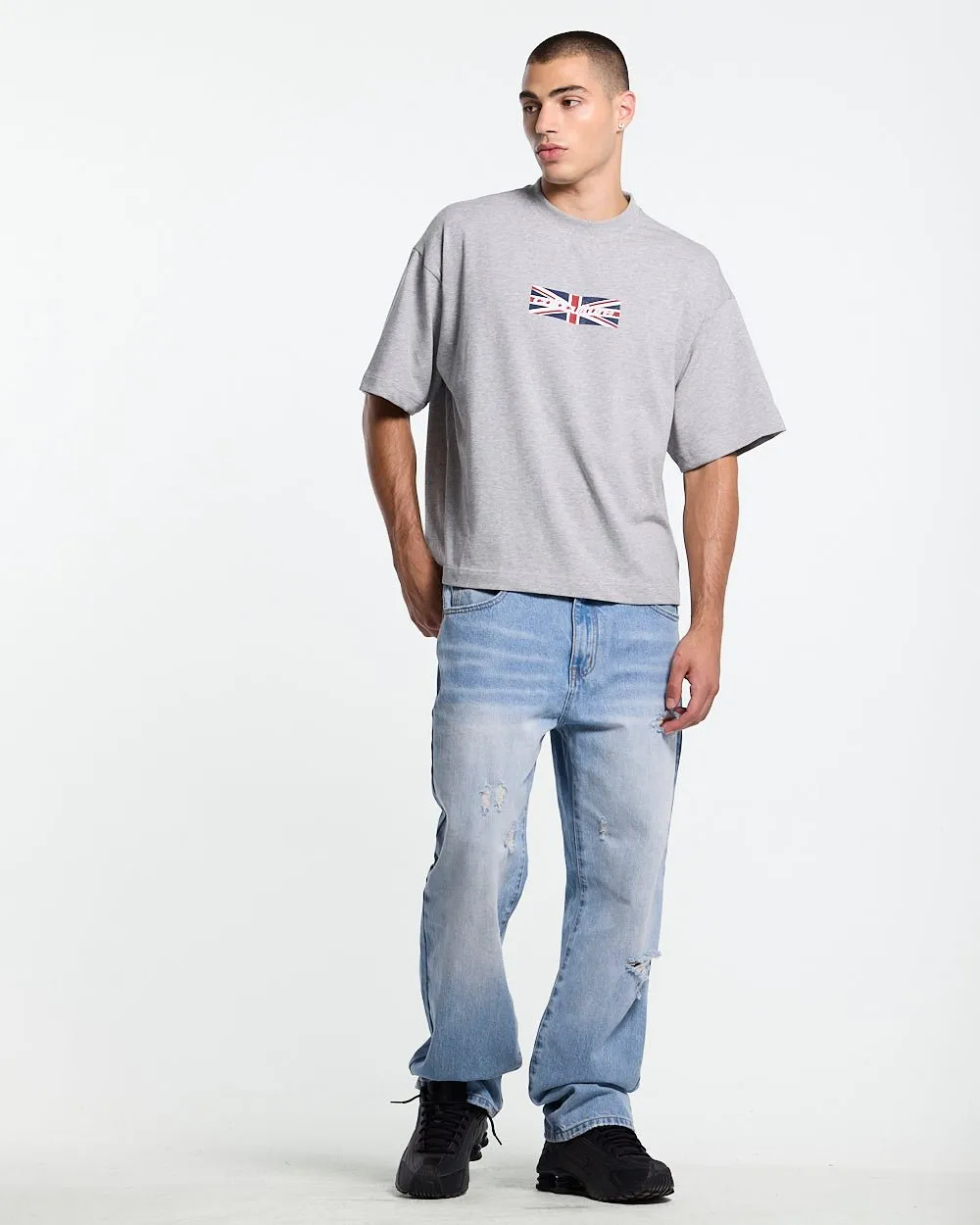 COLD ERA TEE HEATHER GREY sold by Cold Culture product image thumbnail 5