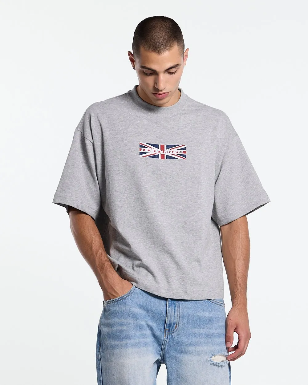 COLD ERA TEE HEATHER GREY sold by Cold Culture product image thumbnail 2