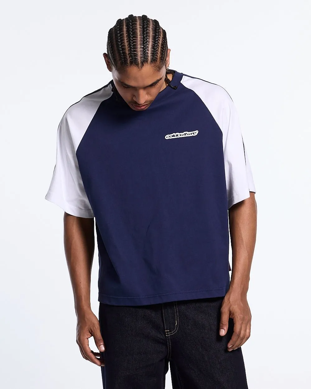 COMBO TEE NAVY sold by Cold Culture product image thumbnail 5
