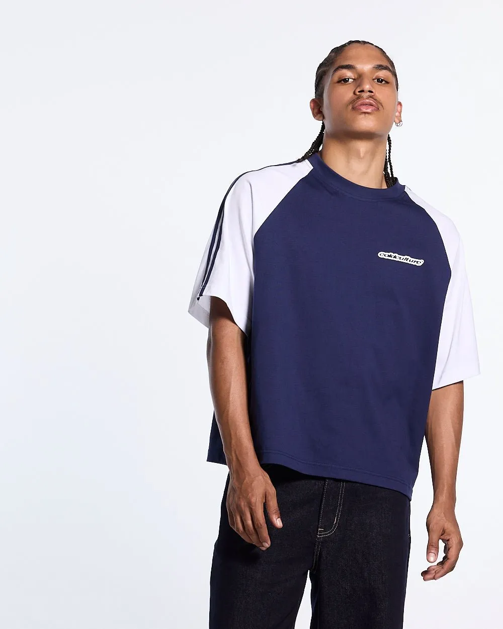 COMBO TEE NAVY sold by Cold Culture product image thumbnail 4