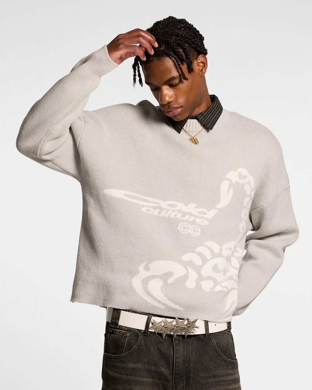 POISON KNIT COOL GREY sold by Cold Culture product image thumbnail 3