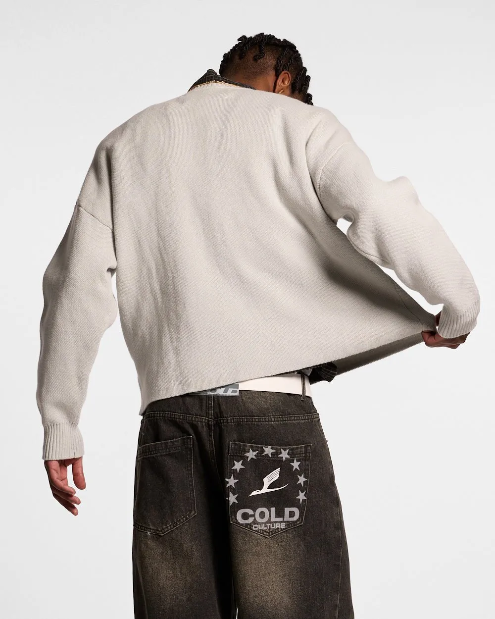 POISON KNIT COOL GREY sold by Cold Culture product image thumbnail 4