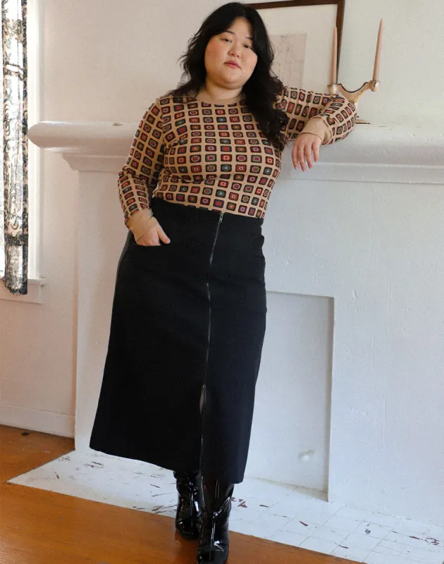 Noble Adult Utility Skirt in Ash sold by Noble