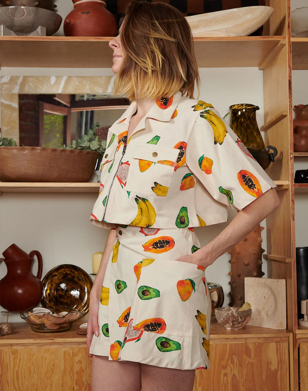 Noble Adult Utility Shirt in Frutas sold by Noble product image thumbnail 4