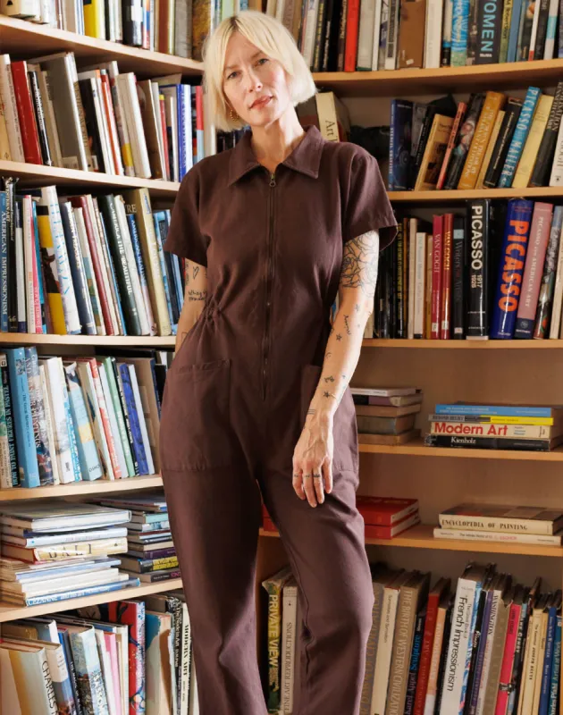 Noble Adult Utility Suit in Chocolate sold by Noble