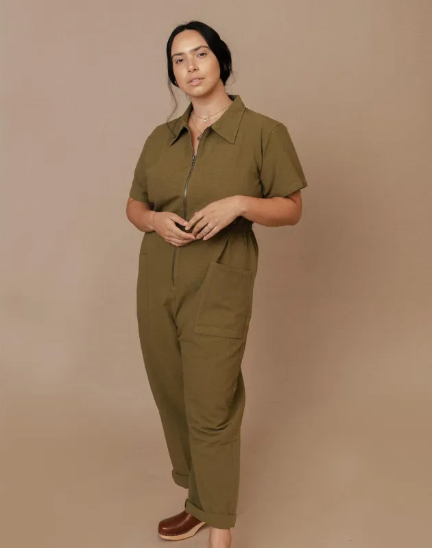 Noble Adult Utility Suit in Moss sold by Noble