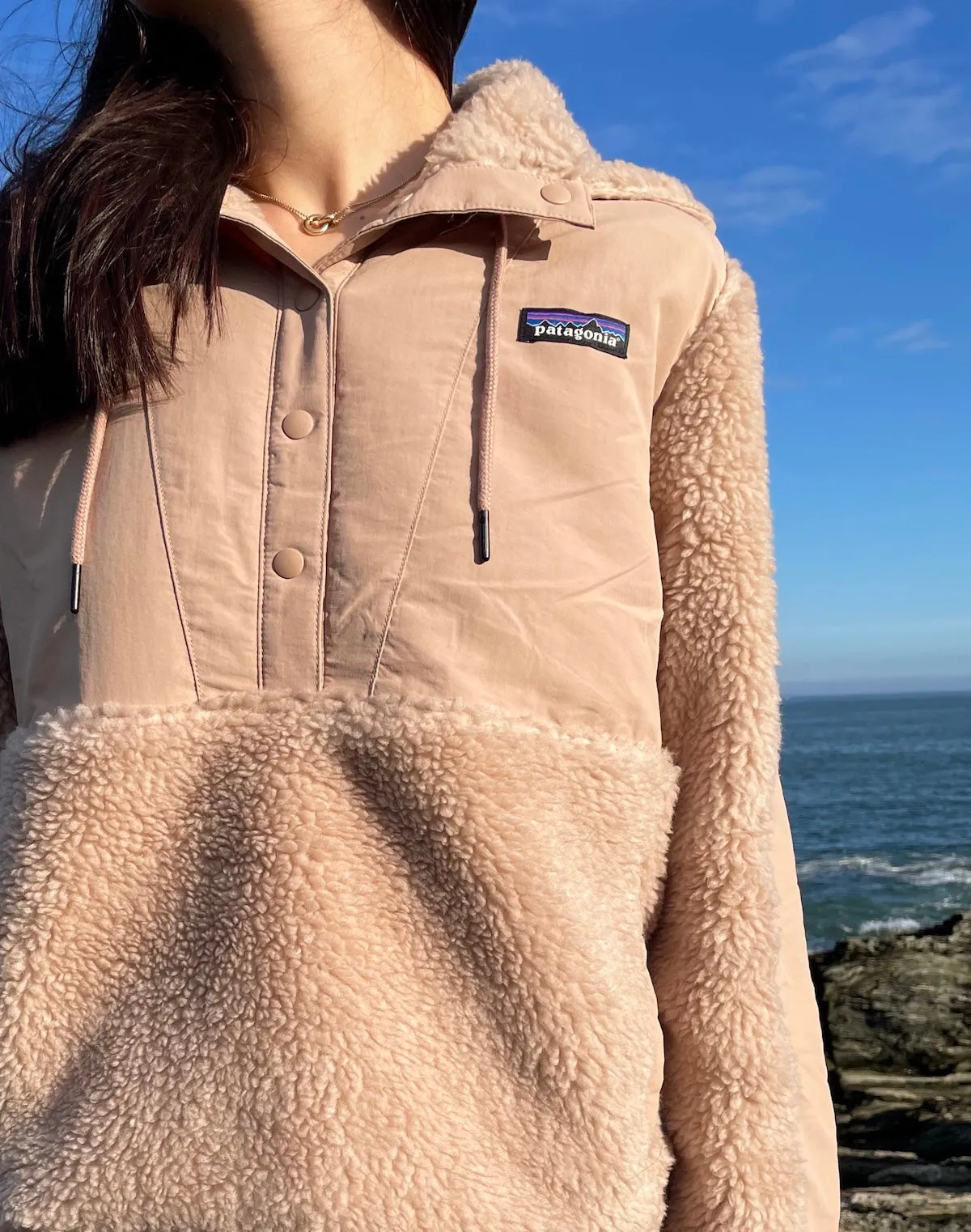 Patagonia Women's Shelled Retro-X® Fleece Pullover in Shroom Taupe sold by Noble product image thumbnail 3