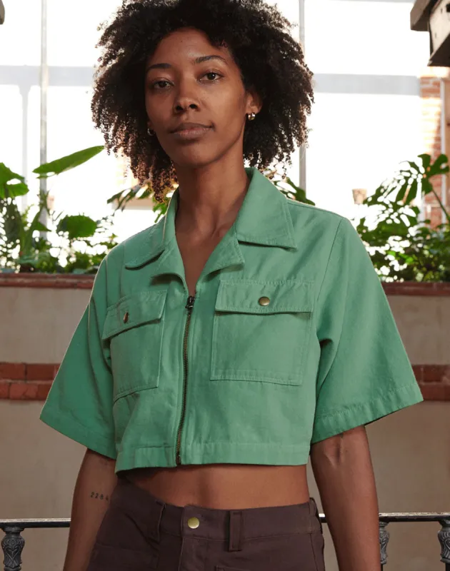 Noble Adult Utility Shirt in Cactus sold by Noble