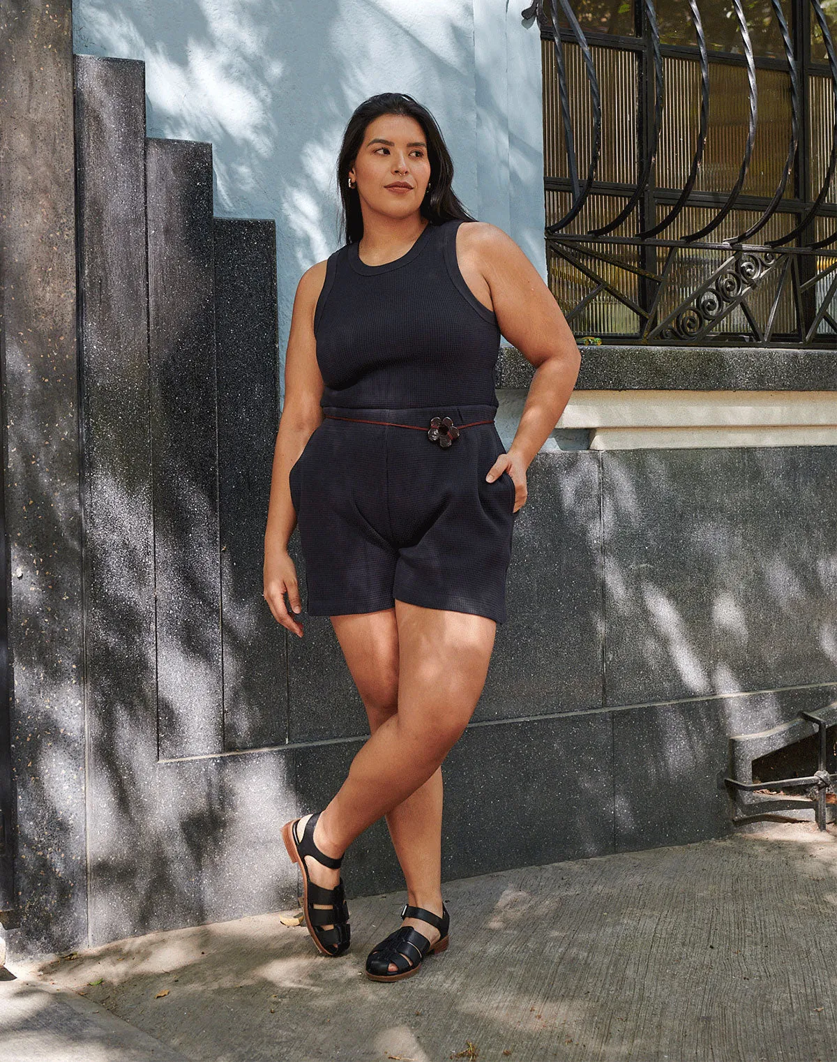 Noble Waffle Crop Tank sold by Noble product image thumbnail 3