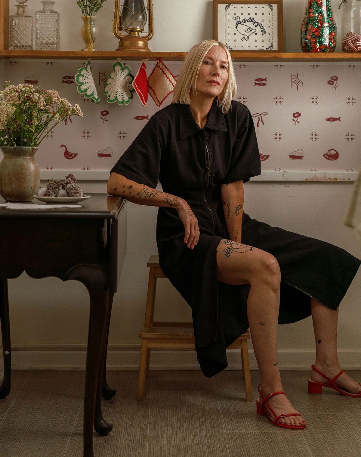 Long Utility Dress sold by Noble