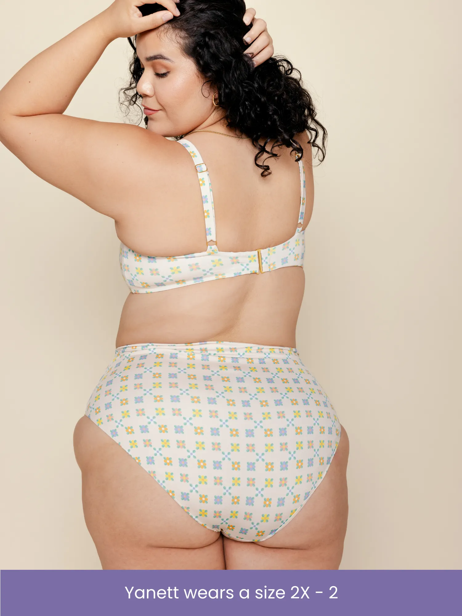 High Waisted Full Coverage Bottoms in Prairie sold by Noble product image thumbnail 3