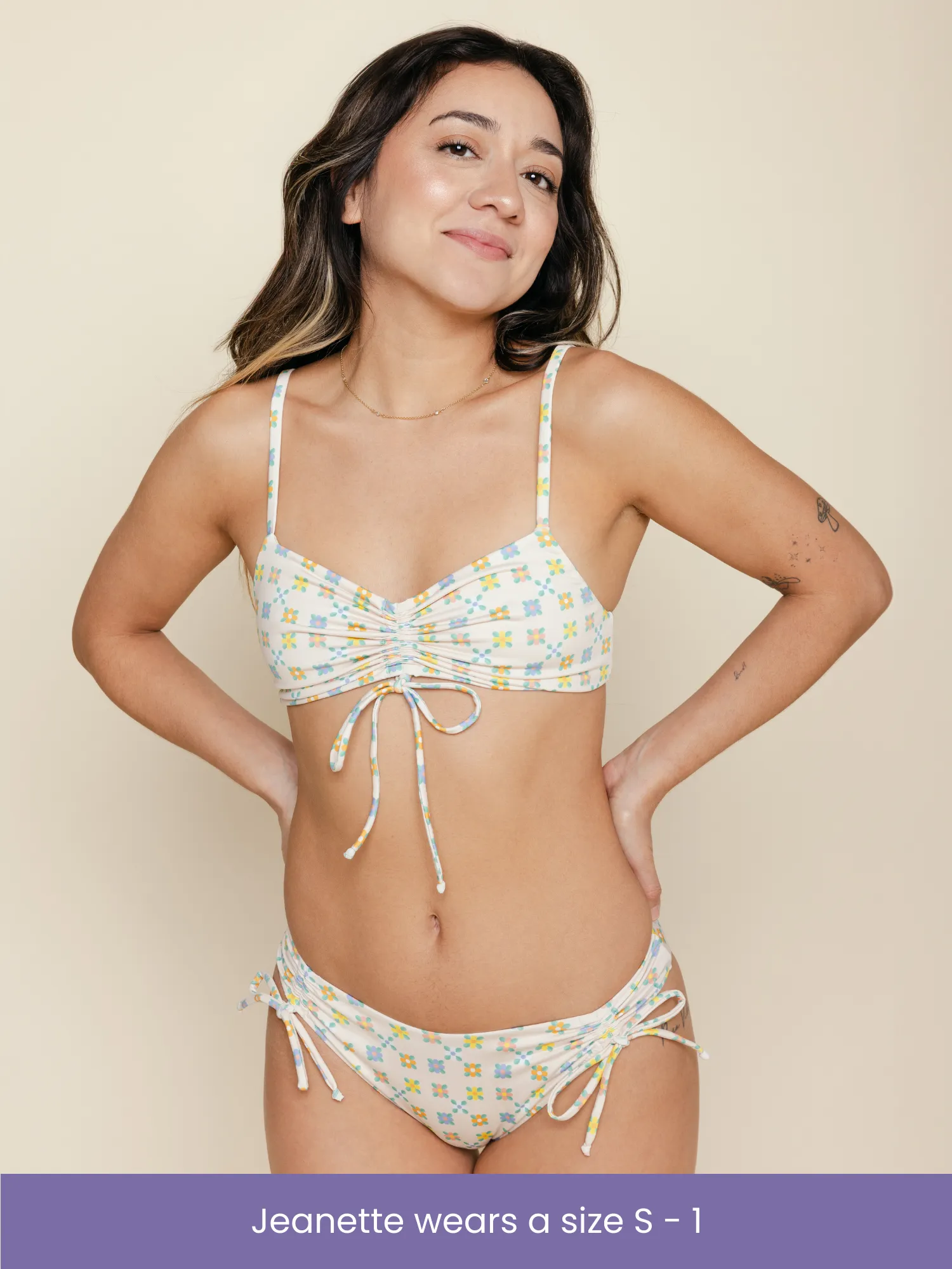 Ruched Tie Bottoms in Prairie sold by Noble product image thumbnail 4