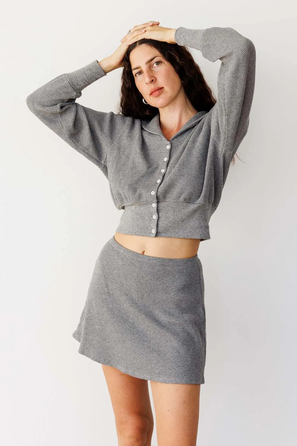 Waffle Skort sold by Noble