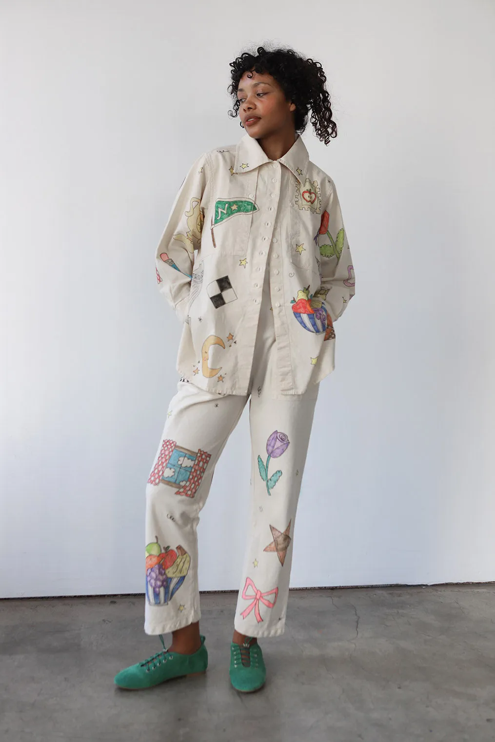 Noble x Studio Blinky Collared Shirt sold by Noble