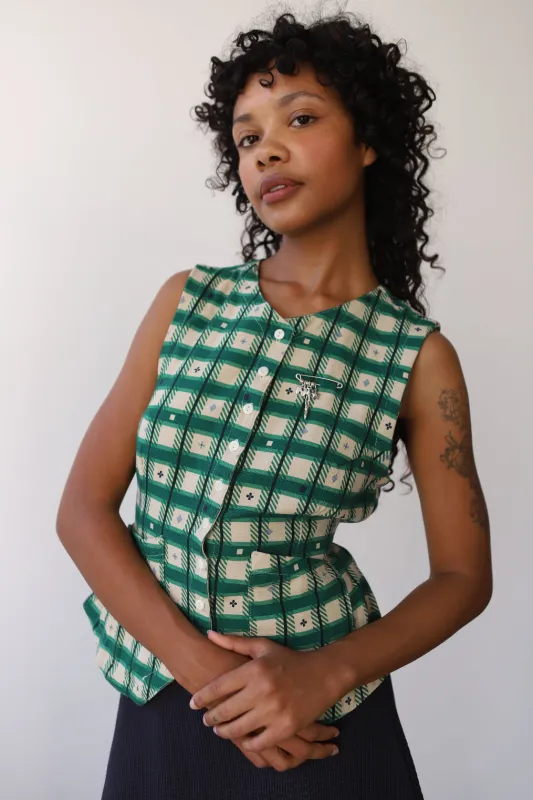 Flared Vest sold by Noble