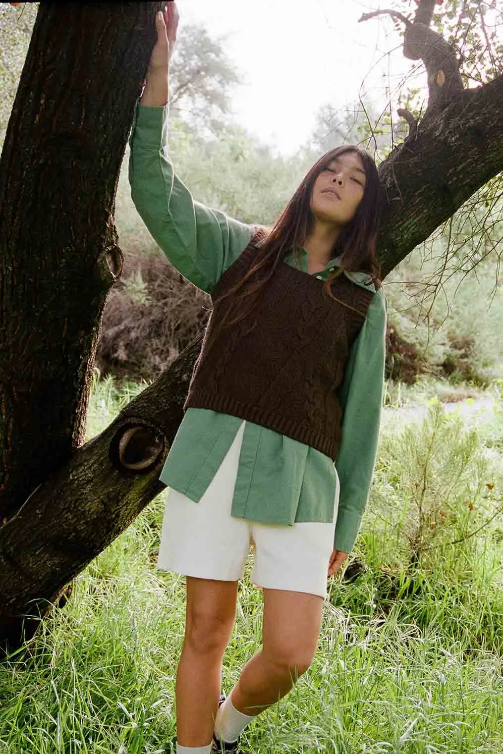 Braided Knit Vest sold by Noble product image thumbnail 3