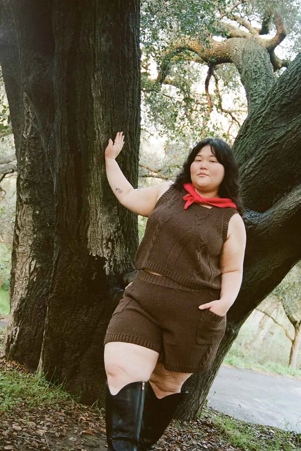 Braided Knit Vest sold by Noble product image thumbnail 4