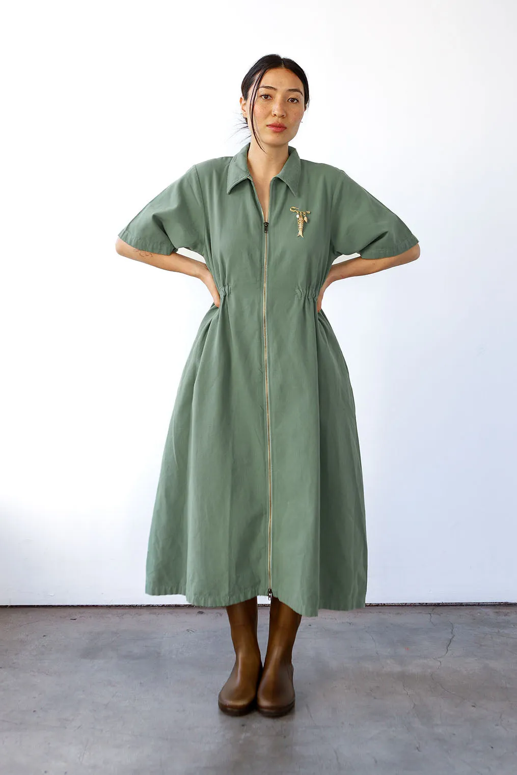 Long Utility Dress sold by Noble