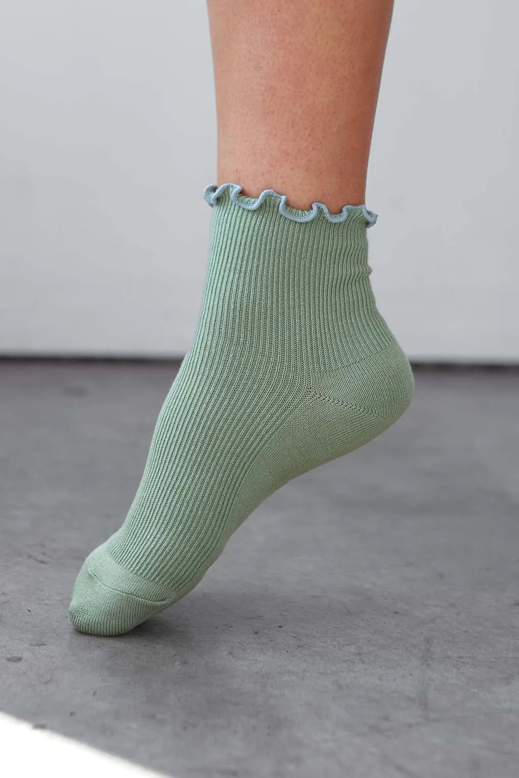 Petite Ruffle Modal Sock sold by Noble product image thumbnail 3