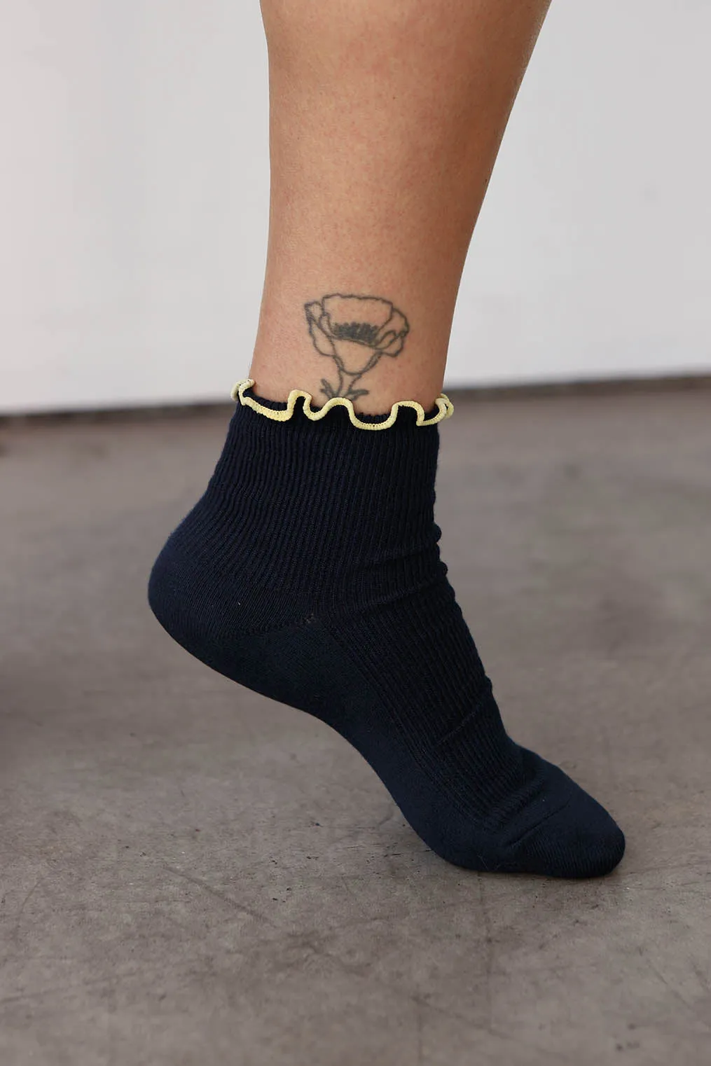 Petite Ruffle Modal Sock sold by Noble product image thumbnail 2