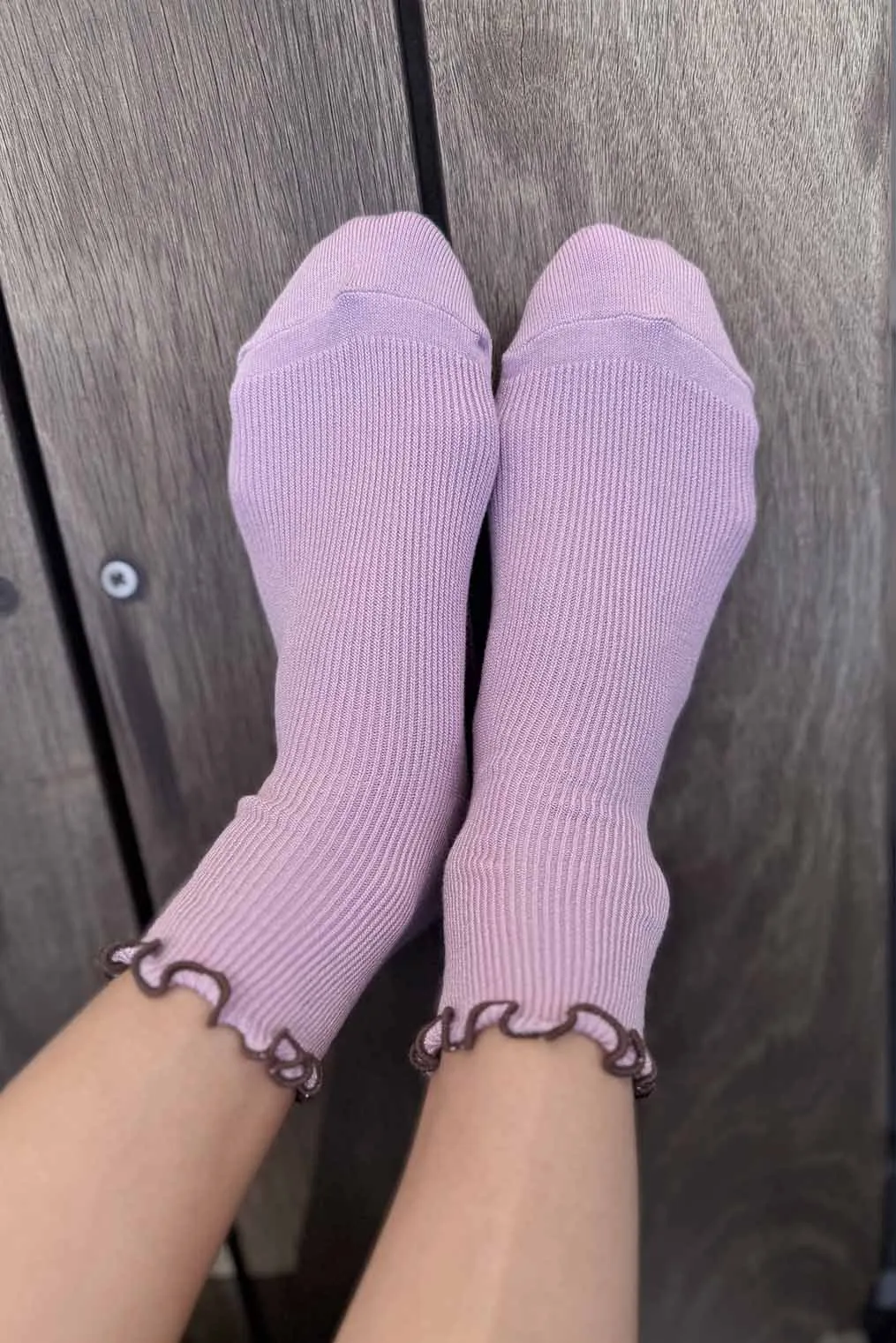 Petite Ruffle Modal Sock sold by Noble product image thumbnail 3