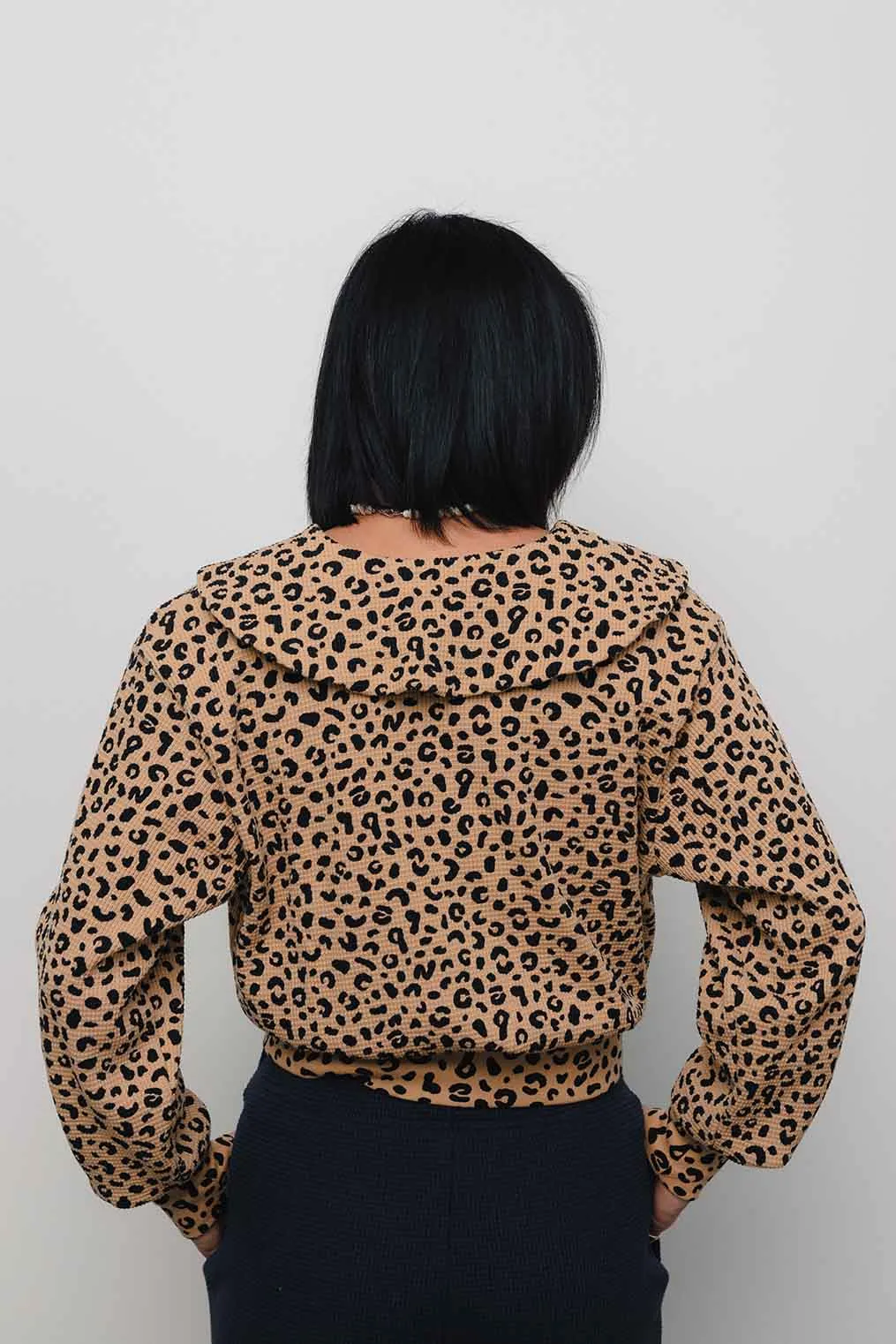 Waffle Sailor Cardigan sold by Noble product image thumbnail 5