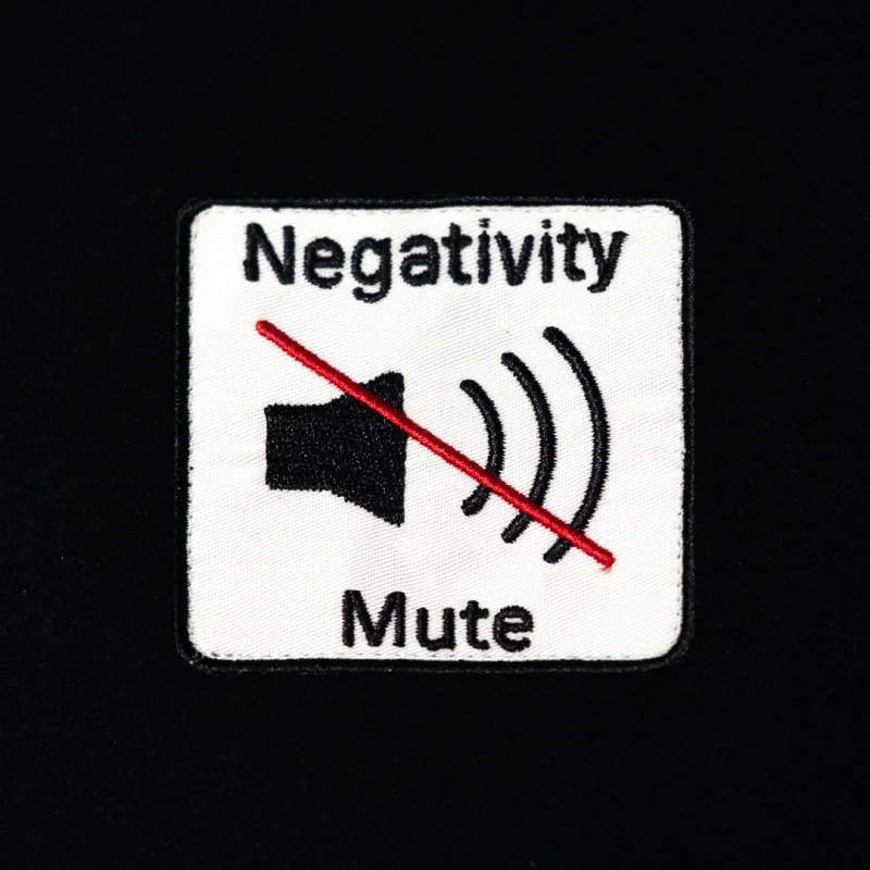 Mute Negativity Patch sold by Ghostn