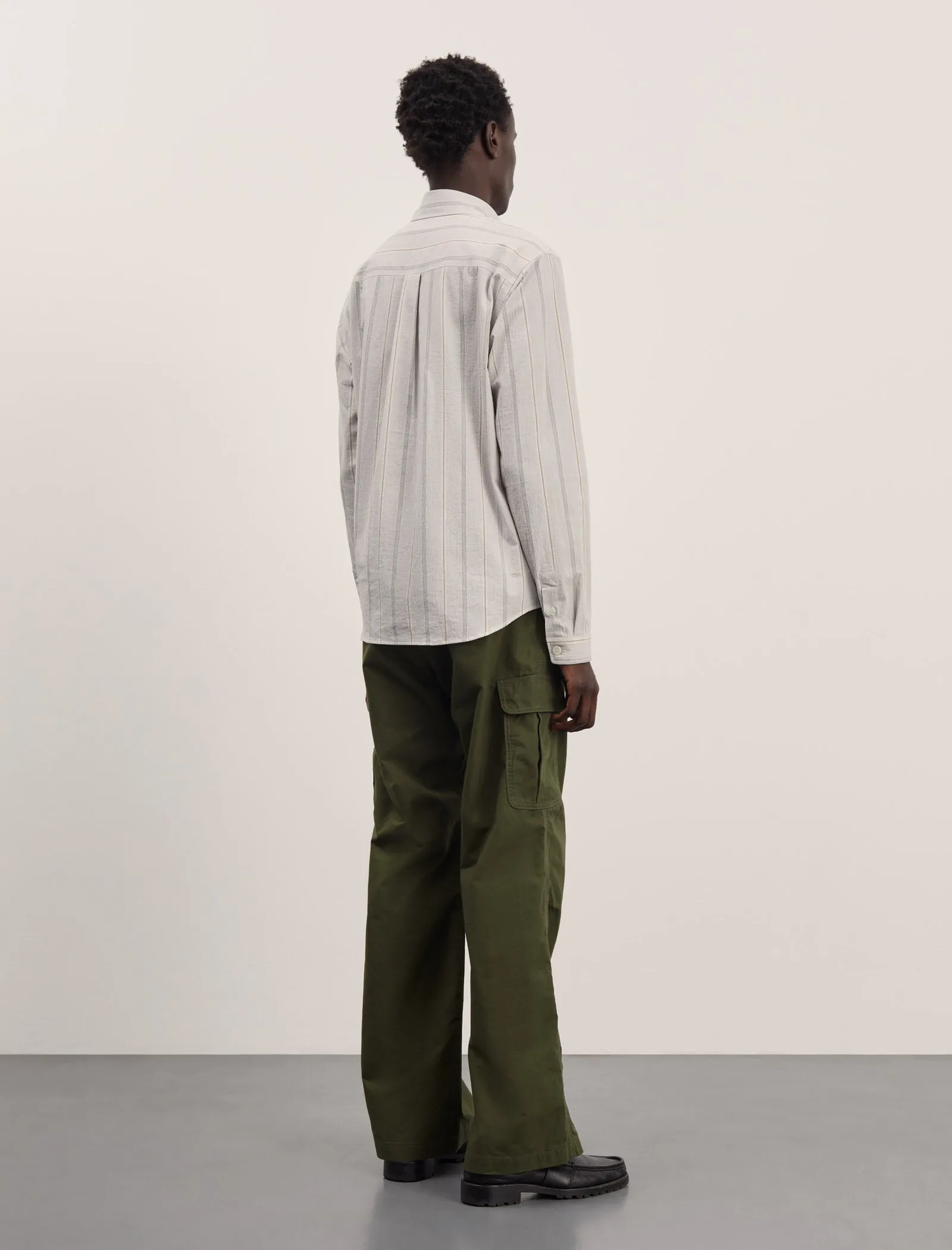 ANOTHER Shirt 4.0 JPN, Sora Iro Stripe sold by ANOTHER ASPECT product image thumbnail 3