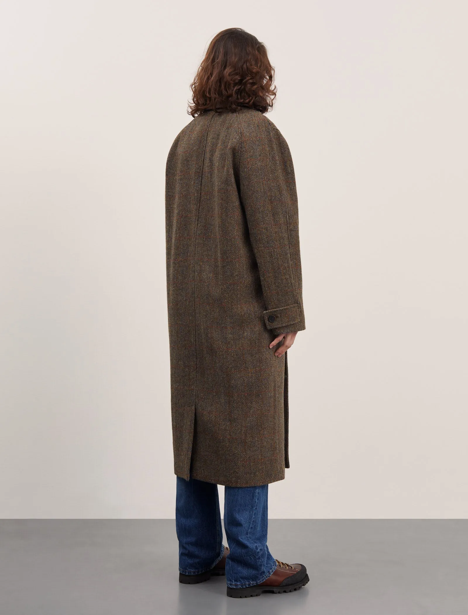 ANOTHER Coat 3.0, Green Herringbone sold by ANOTHER ASPECT product image thumbnail 2