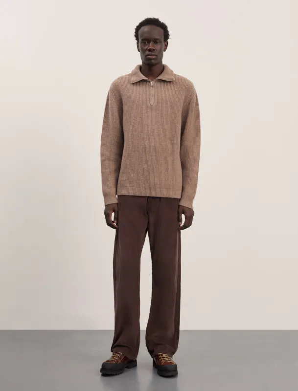 ANOTHER Sweater 1.0, Light Brown sold by ANOTHER ASPECT