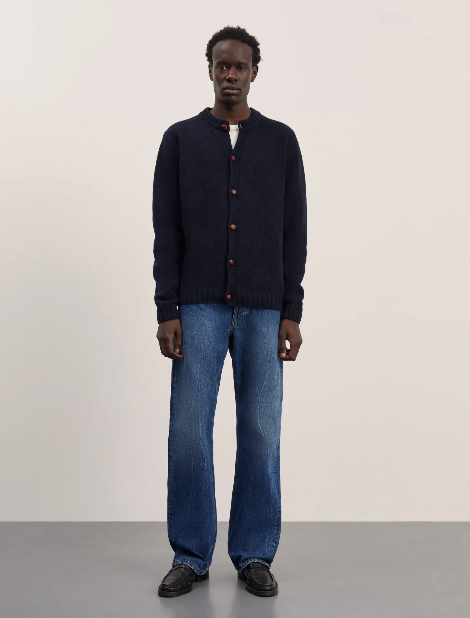 ANOTHER Cardigan 3.0, Night Sky Navy sold by ANOTHER ASPECT