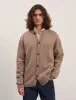 ANOTHER Cardigan 3.0, Grey Brown Melange sold by ANOTHER ASPECT