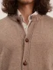 ANOTHER Cardigan 3.0, Grey Brown Melange sold by ANOTHER ASPECT