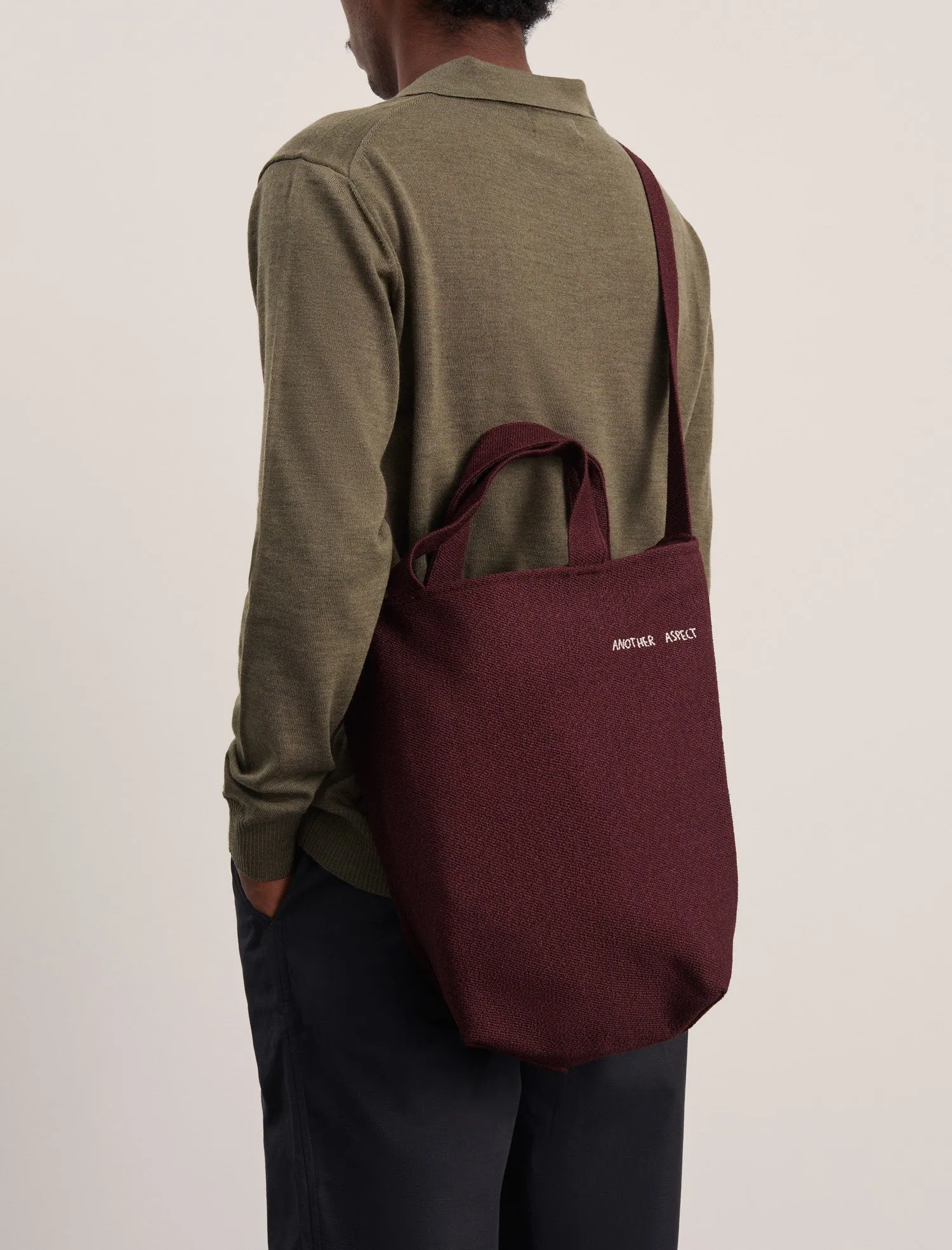 ANOTHER Tote Bag 1.0, Burgundy sold by ANOTHER ASPECT product image thumbnail 2