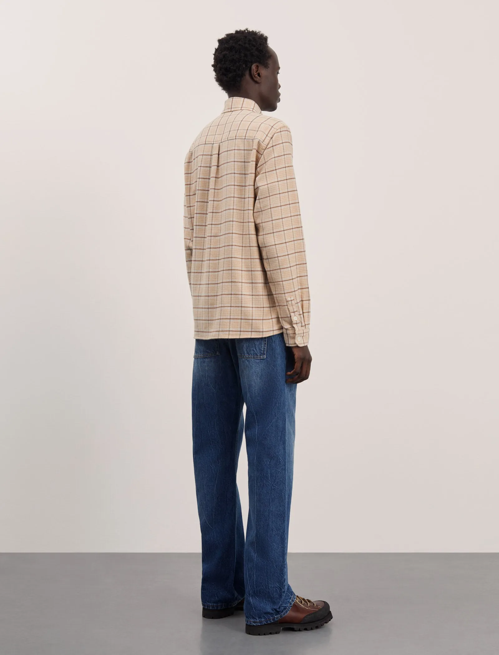 ANOTHER Shirt 4.0, Brown/Yellow Stripe sold by ANOTHER ASPECT product image thumbnail 3