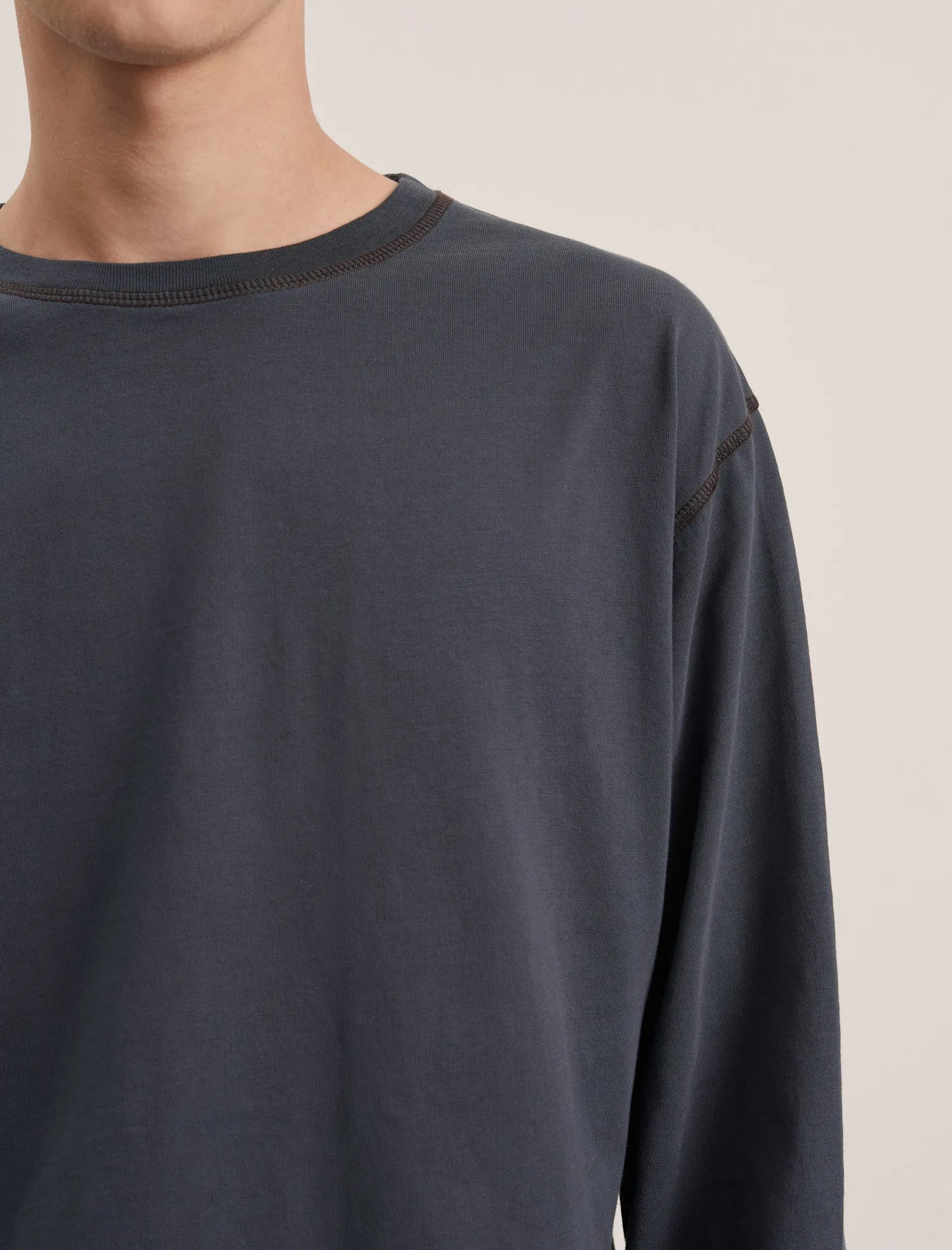 ANOTHER T-Shirt 3.0, Navy/Brown sold by ANOTHER ASPECT product image thumbnail 4